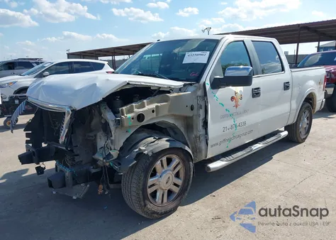 2008 Ford F-150 60Th Anniversary/Fx2/King Ranch/Lariat/Xlt from USA, damaged, VIN 1FTPW12V18FB22659